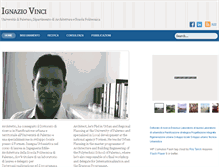 Tablet Screenshot of ignaziovinci.net